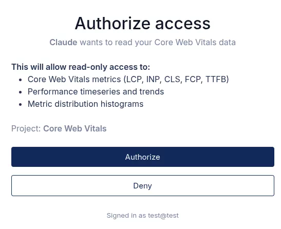 authorize coredash oauth claude site